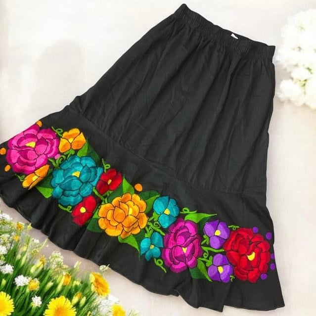 Falda Zinacatan Olan Circular