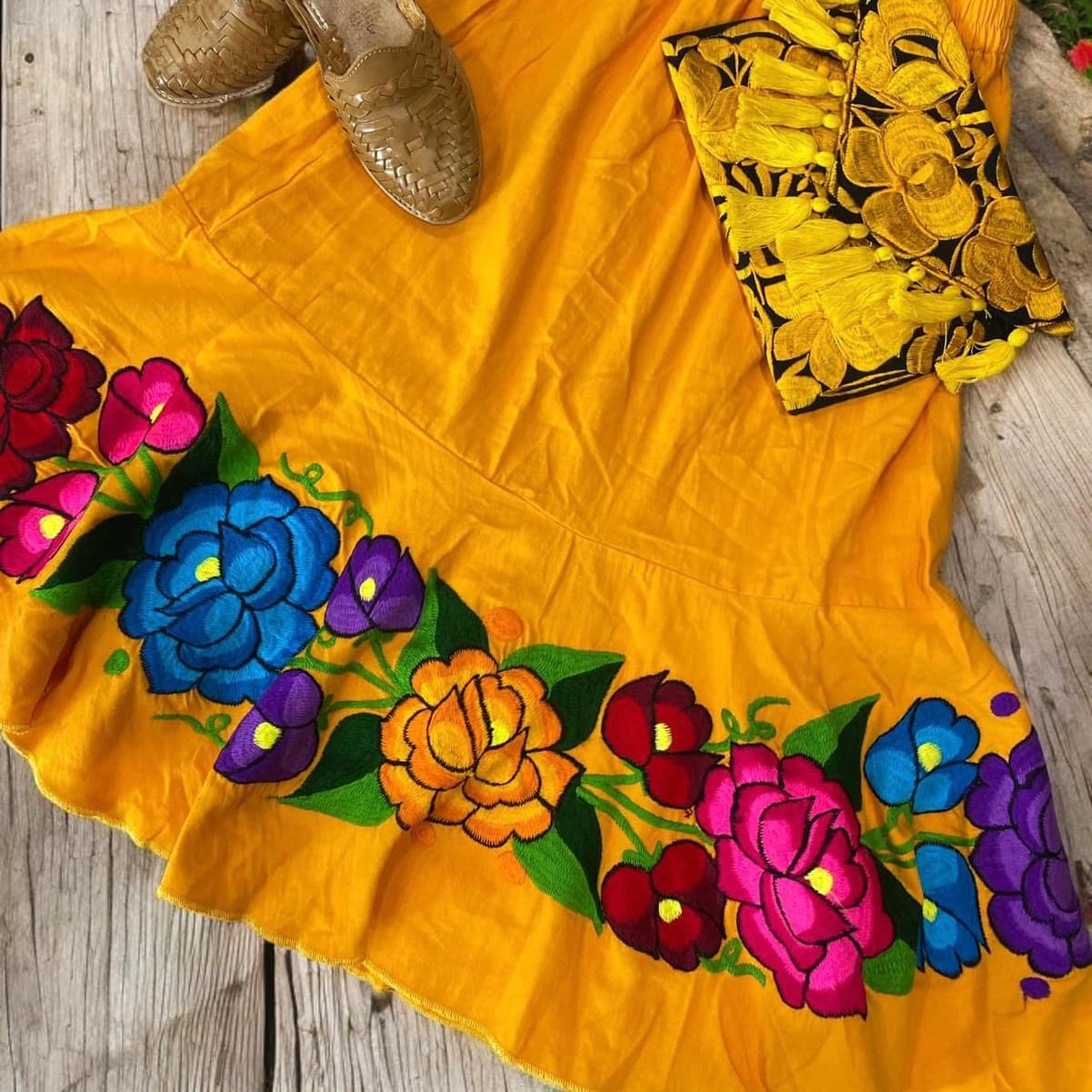 Falda Zinacatan Olan Circular