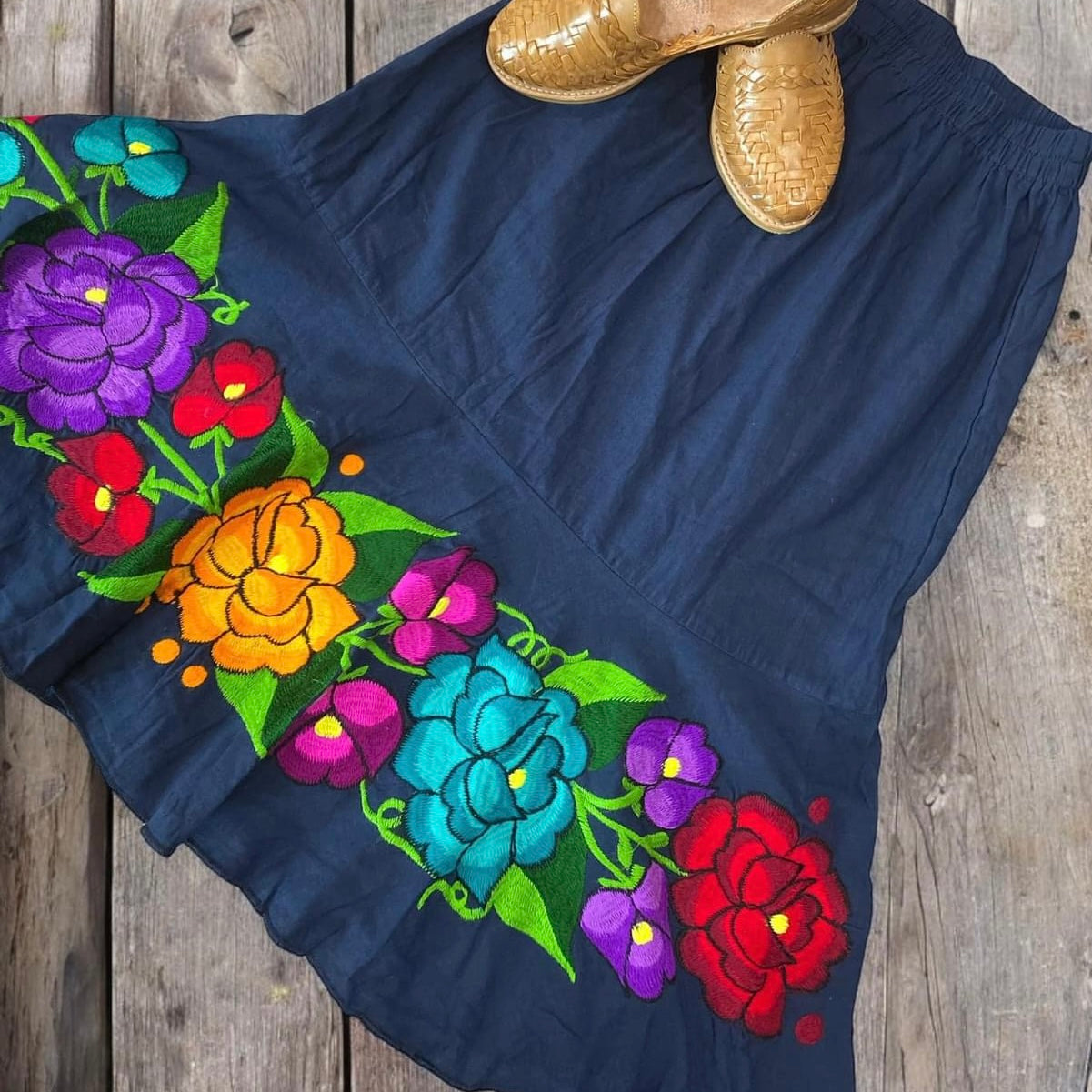 Falda Zinacatan Olan Circular