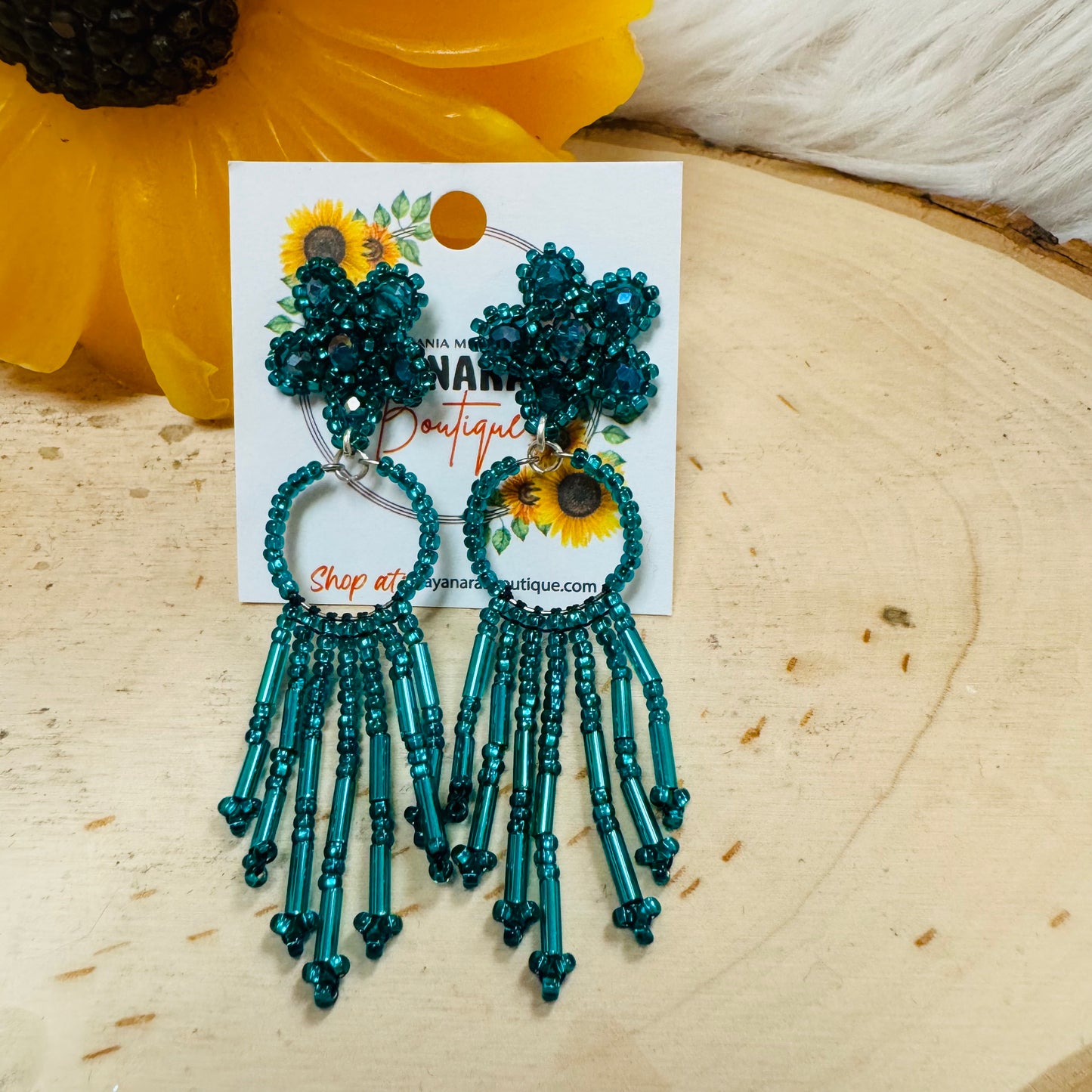 Aretes Arracadas y Flecos