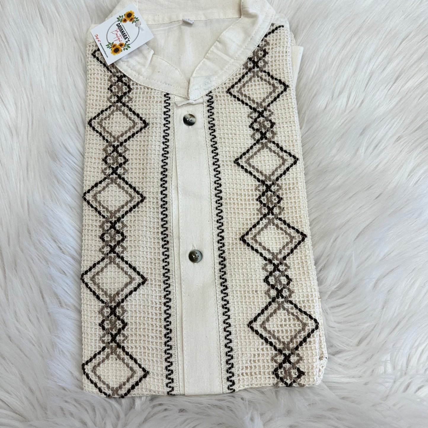 Guayabera Artesanal de Caballero