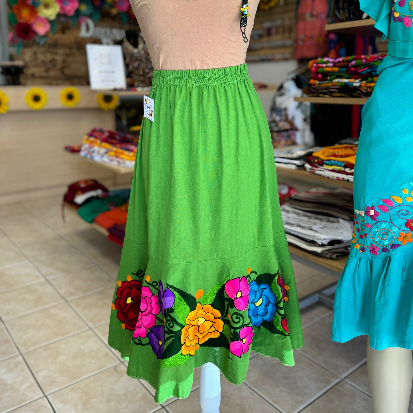 Falda Zinacatan Olan Circular