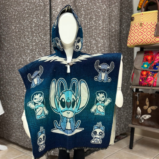 Stitch Alpaca Poncho