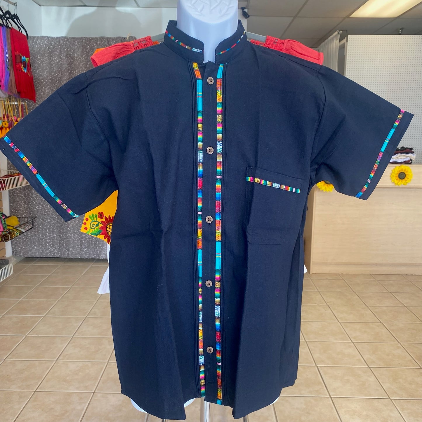 Camisa Caballero Aplicacion