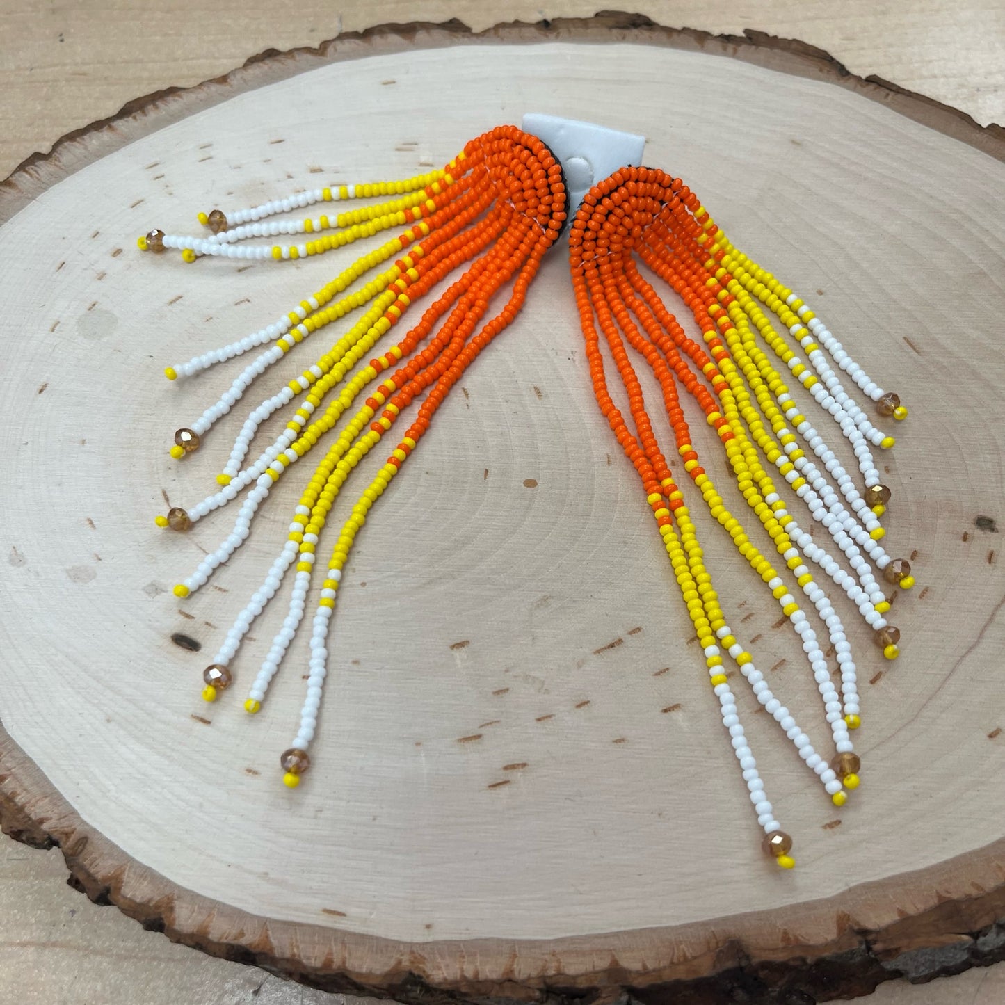 Alas Earring Chaquira Beaded