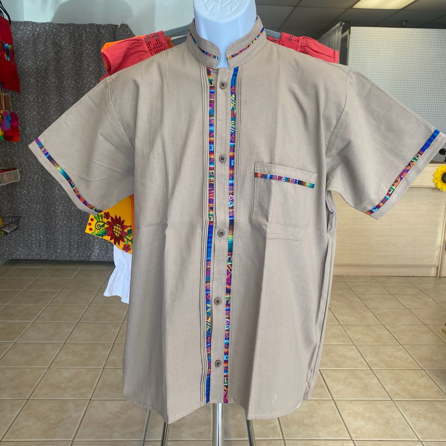 Camisa Caballero Aplicacion