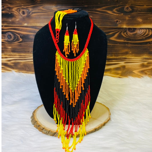 Collar Cascada Chaquira