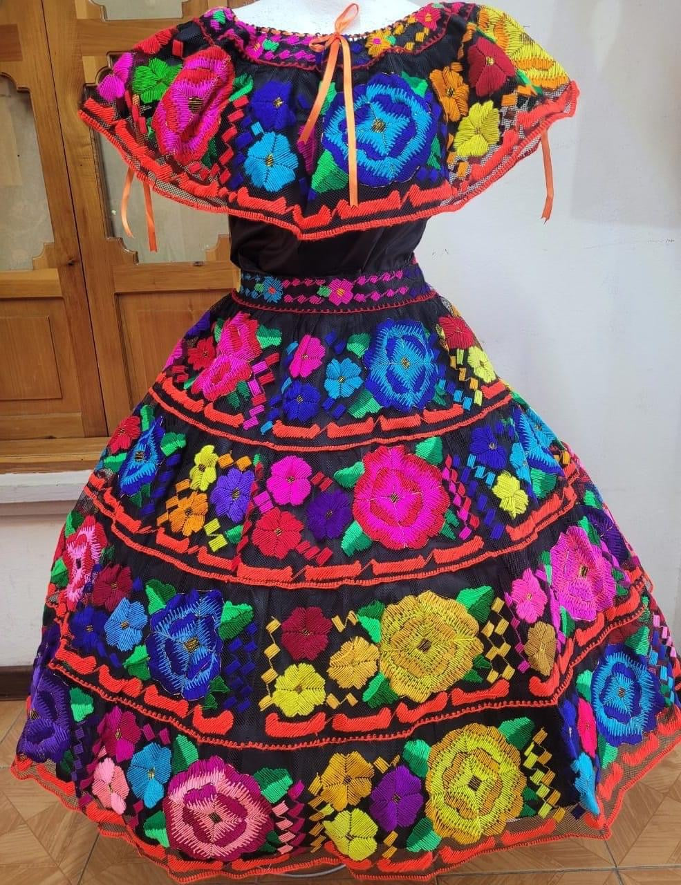 Vestido Chiapaneco Niña